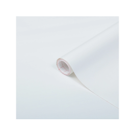 D-c-fix Rollo Adhesivo Blanco Mate 45 cm x 15 m Papel Plastificado Autoadhesivo para Manualidades y Hogar