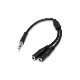 Adaptador Audio Jack Startech MUY1MFFS Negro 0,2 m