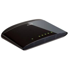 D-Link DES-1005D - Fast Ethernet, Duplex, 5x RJ-45, IEEE 802.3x, 2K MAC, Auto-MDIX, RoHS, Black