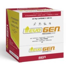 GEN PROFESSIONAL Evogen Gel Energético Fresa-Kiwi con Cafeína, Vitaminas B y Maltodextrina 12 Sobres. Rendimiento y Resistencia Precio: 29.59. SKU: B1EQYTS4ZS