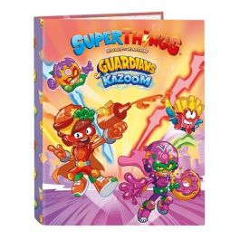 Carpeta Carton Folio 4 Anillas Mixtas Safta Superthings Guardians Of Kazoom 265x40x330 mm Precio: 4.49999968. SKU: S4306422
