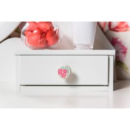 Rei mod. m4 Blister 4 pomos redondos para mueble zamak estilo decorativo ø33mm