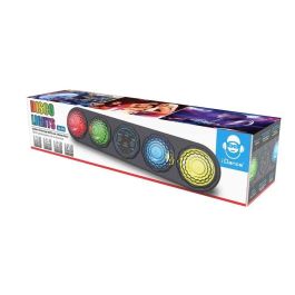 Luces disco con bola para tus fiestas más divertidas 9x10,5x41 cm