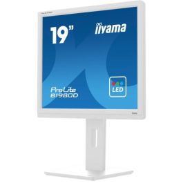 iiyama ProLite B1980D-W5 pantalla para PC 48,3 cm (19") 1280 x 1024 Pixeles SXGA LCD Blanco