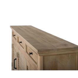 Giner y Colomer Aparador de Madera Maciza de Mango 3 Puertas 3 Cajones Natural