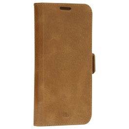 Dbramante 1928 Copenhagen Slim - Funda flip de cuero genuino color bronceado, con soporte, para Samsung Galaxy S22 (6.1")