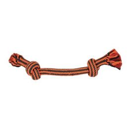 Nayeco Ristra Cuerda Dental para Perros, Juguete Bicolor Naranja 15 cm, Pack 6 Unidades para Higiene Dental y Fortalecer Mandíbula