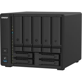QNAP TS-932PX-4G NAS Torre 9 Bahías 5x 3.5" 4x 2.5" 2x 10GbE SFP+ 2x 2.5GbE LAN 4GB DDR4