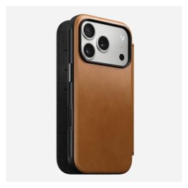 Nomad Folio Modern Leather para iPhone 17 Pro, Compatible con MagSafe, Cuero, Cierre Magnético, con Bolsillo para Tarjetas, Color Bronceado Precio: 58.4309. SKU: B1CSDQ94F6