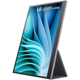 LG 16MR70 Monitor Portátil 16" WQXGA IPS DCI-P3 99% para portátil/móvil USB-C, 670g, Giro automático Negro/Plata LG 16MR70 Monitor Portátil 16" WQXGA IPS DCI-P3 99% para portátil/móvil USB-C, 670g, Giro automático Negro/Plata