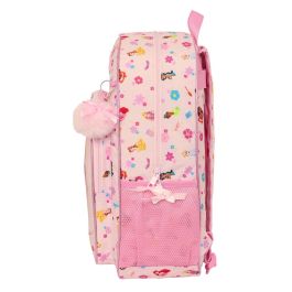 Safta Mochila Infantil Escolar Adaptable Carro Princesas Disney Summer Adventures 33x42x14cm para Niños hasta 3 Años