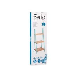 Estantería Escalera 3 Estantes Bambú Menta 40x81x30 cm - Berilo Estantería Escalera 3 Estantes Bambú Menta 40x81x30 cm - Berilo