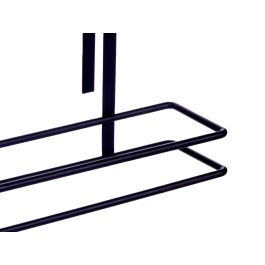 Soporte para rollo de cocina Kinvara, negro metal, 34x17x10 cm (8 Unidades) Soporte para rollo de cocina Kinvara, negro metal, 34x17x10 cm (8 Unidades)