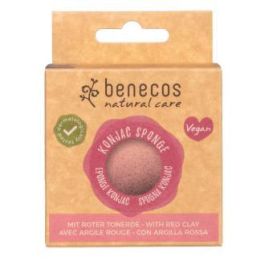 BENECOS Esponja Konjac Arcilla Roja para Pieles Delicadas, Sensibles y Secas - Apta para Veganos Precio: 8.49999953. SKU: B134NM4JN4