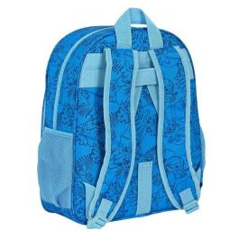 Mochila junior adapt.carro stitch 32x38x12cm