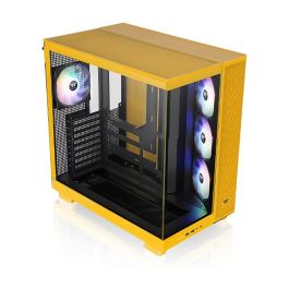 Thermaltake View 380 XL TG ARGB Caja de PC Midi Tower Amarillo con Ventilación ARGB y Panel de Vidrio Templado