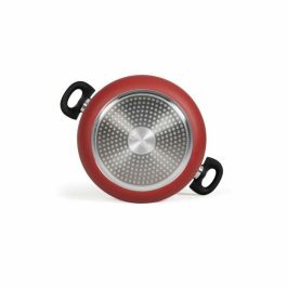 Livoo Horno Holandés MEP151R 28 cm Antiadherente sin PFOA ni PFOS, Mangos de Silicona, Apto para Inducción