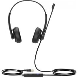 Auriculares con Micrófono Yealink UH34 DUAL TEAMS Negro