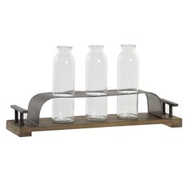 Jarron Loft DKD Home Decor Negro Marron 11 x 22 x 45 cm Set de 3 Precio: 21.49999995. SKU: B1FM8CM6VX