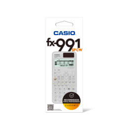 Casio Calculadora Científica FX-991SPCW Negro-Blanco 15 y 10+2 Dígitos 576 Funciones