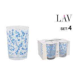Set de 4 Vasos para Sidra de 520 cc con Diseño de Flores - LAV (6 Cajas) Precio: 26.49999946. SKU: B12529475Y