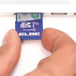 Elbe SD-1032 Tarjeta SD 32GB UHS-I V10 Full HD para Cámaras Compactas y Réflex