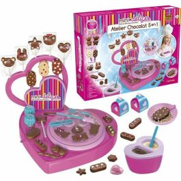 Lansay Mini Delights Juego de Cocina My Super Chocolate Workshop 5 en 1 - Taller de Chocolate Crea 5 Manjares para Niña +6 Años