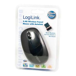 Logilink Ratón Inalámbrico 2.4 GHz, 3 Botones, Negro
