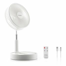 Ventilador Recargable Plegable 3 en 1 Fandle InnovaGoods Ø7,7'' 7200 mAh