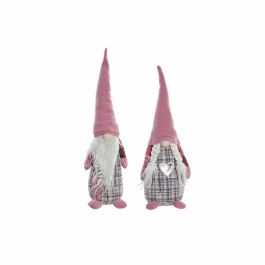 Figura Navidad Fantasia DKD Home Decor Rosa Blanco 13 x 45 x 15 cm (2 Unidades) Precio: 12.50000059. SKU: B1J3PT32VK
