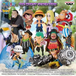 Banpresto Figura One Piece World Collectable Sabaody Island The Worst Generation 2 PVC