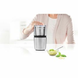 Princess 221040 Picadora y Molinillo 2 en 1 para alimentos, especias y café 200W 0.19L Acero Inoxidable