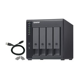 QNAP TR-004 Servidor de Almacenamiento (NAS) con 4 Bahías - Gabinete de Expansión USB 3.0 RAID Precio: 265.89000042. SKU: B1KAJ5PEZA