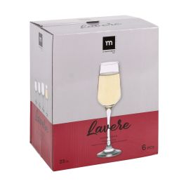Set 6 Copas Champagne Lavere 230 ml - La Mediterranea (4 Cajas) Set 6 Copas Champagne Lavere 230 ml - La Mediterranea (4 Cajas)