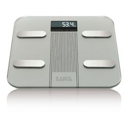Laica PS7005 Balanza de Baño Digital Bluetooth Composición Corporal Inteligente Plata 180Kg