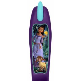 Disney Patinete 3 Ruedas WISH - Regulable Altura, Plataforma Antideslizante, Asas Anti-Pellizcos, Rodamientos ABEC 5, Freno Trasero