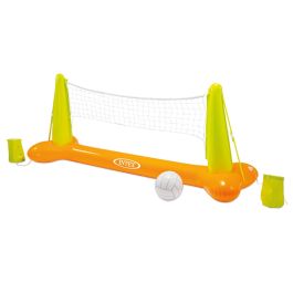 Intex 56508 Juego de Voleibol Hinchable para Piscina, Portería Flotante 239x64x91 cm, Vinilo Naranja y Verde con Red y Balón Precio: 11.49999972. SKU: S2401604