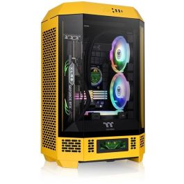 Thermaltake The Tower 300 Bumblebee Micro Torre PC Amarillo para placas Micro-ATX / Mini-ITX con panel de vidrio templado