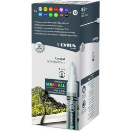 Marcador Permanente Lyra Graduate Mark All Conico 1,0 Mm. Surtido Estuche De 12 Precio: 39.49999988. SKU: B1JPXQGZ5R