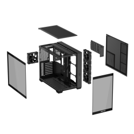 ASUS Caja de PC Negra A32 PLUS 90DC00S0-B19000