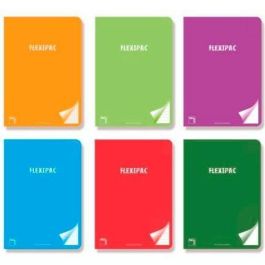 Pacsa Libreta Flexipac 48 Hojas Rayado Horizontal Tapas Polipropileno A4 90 gr C-Surtidos -6U- Precio: 13.6900005. SKU: B1HZ5XJLYL