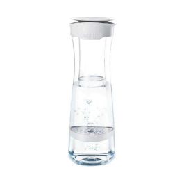 Brita Fill & Serve Botella filtrante de agua de grafito 1.3L, reduce cloro e impurezas, incluye 1 disco de filtro
