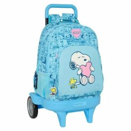 Mochila Escolar Snoopy Love Azul 33 x 45 x 22 cm Precio: 38.89000016. SKU: B1AM7MGWGE