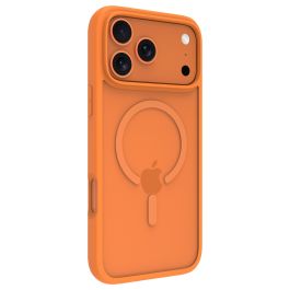 dbramante1928 Funda Grenen para iPhone 17 Pro Max, Plástico, Naranja, Compatible con MagSafe