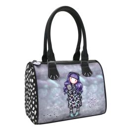 Bolso de Mano Gorjuss Smitten kitten Negro Blanco (28 x 22 x 13 cm) Bolso de Mano Gorjuss Smitten kitten Negro Blanco (28 x 22 x 13 cm)