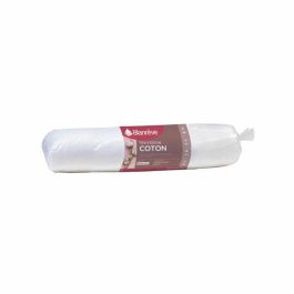 Blanreve Refuerzo de Algodón 90 cm Blanco | Relleno Fibra Silicona Hueca 700g Poliéster | Funda 100% Algodón | Comodidad Suave