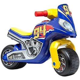 Correpasillos moto cross race azul 64 cm Correpasillos moto cross race azul 64 cm