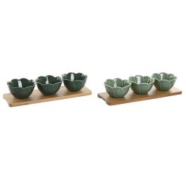 Aperitivo Tropical DKD Home Decor Verde Verde Oscuro 10 x 7 x 32 cm Set de 4 (2 Unidades) Precio: 38.50000022. SKU: B1G2SN253P