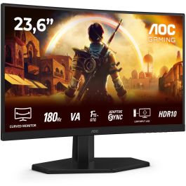 AOC C24G42E Monitor Gaming Curvo 23.6" Full HD Fast VA 180Hz 0.5ms HDMI DisplayPort Altavoces