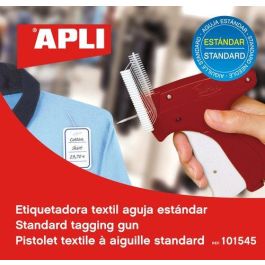Apli Pistola Textil Etiquetadora de Agujas Estandar para Productos Delicados Precio: 8.49999953. SKU: BIX101545